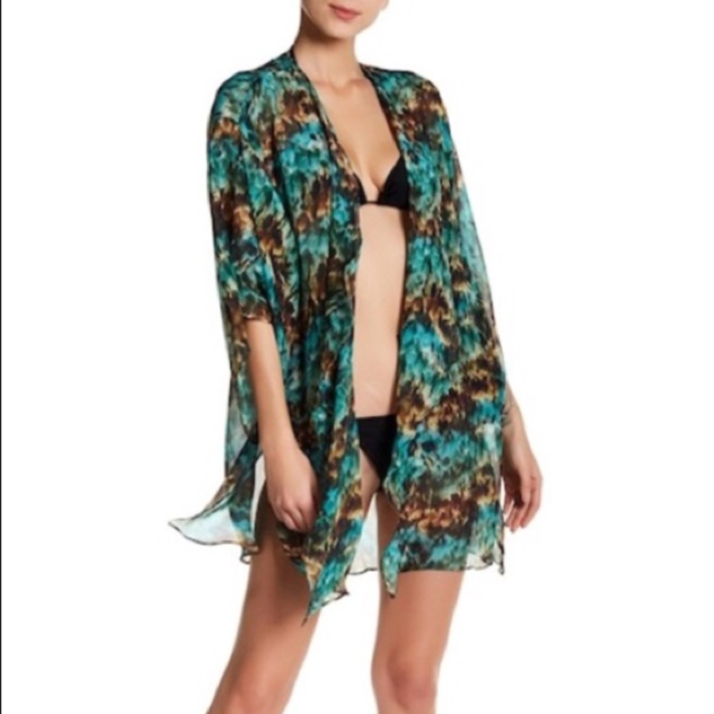 Ale By Alessandra Ambrosio Silk Cover-Up